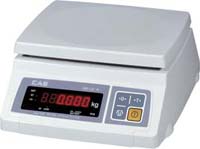 Весы CAS SW II-30 (один дисплей, LED), порционные в Кургане