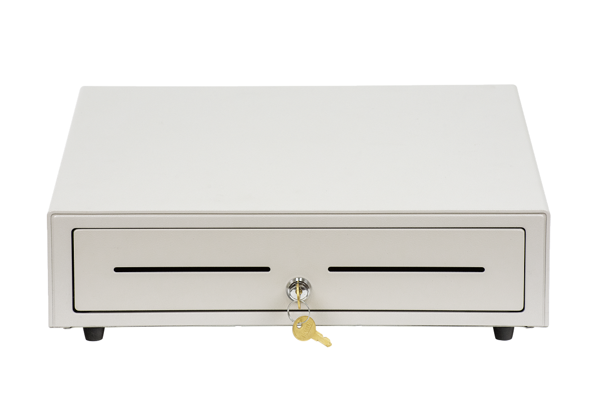 Денежный ящик АТОЛ CD-410-W белый, 410*415*100, 24V, для Штрих-ФР в Кургане