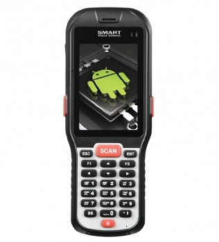Мобильный терминал АТОЛ SMART.DROID (Android 4.4, 1D Laser, 3.5”, 1Гбх4Гб) Wi-Fi b/g/n,Bluetooth,БП) в Кургане