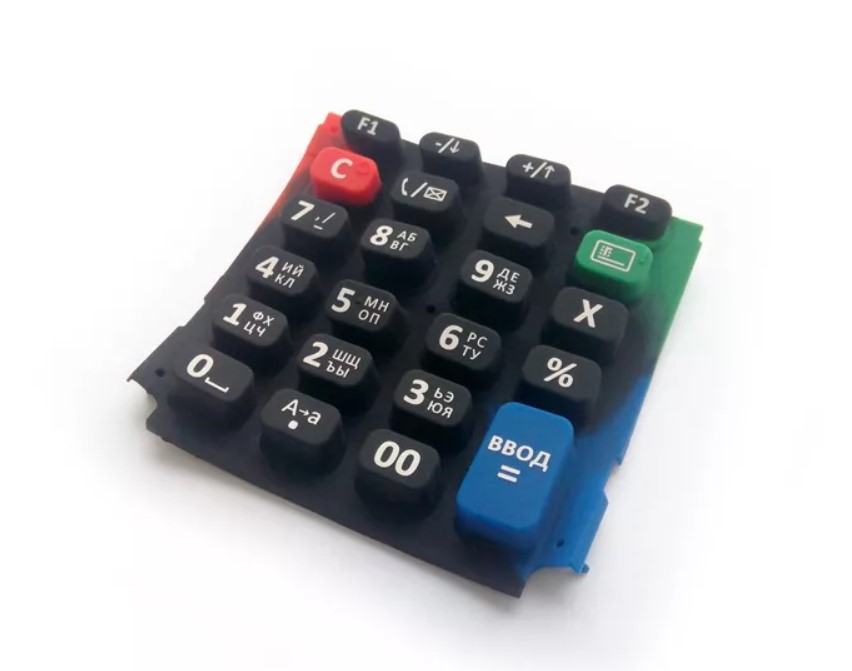 Клавиатура (Keypad) для АТОЛ 91Ф AL.P091.00.008 (с синей кнопкой) в Кургане