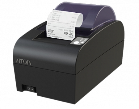 ККТ АТОЛ 55Ф. Черный. USB. RS-232. Ethernet. 5.0